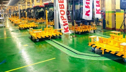 Петербургский тракторный завод запустил новую производственную линию