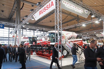 Российский павильон на крупнейшей в мире выставке сельхозтехники занял площадь в две тысячи квадратных метров