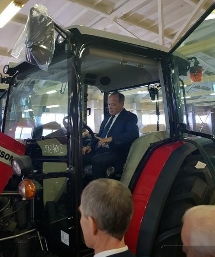 Уральские машиностроители намерены принять участие в локализации производства трактора Massey Ferguson