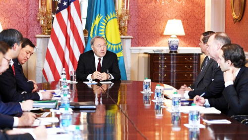 Президент Казахстана пригласил бизнесменов США участвовать в совместных агропроектах