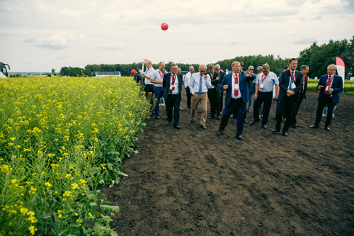 Открытие нового селекционно-семеноводческого центра ГСА  в России 6 июля 2018 года