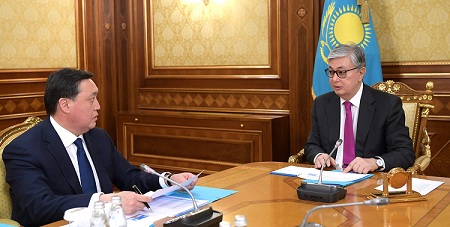 Новому главе Казахстана доложили  о росте сельского хозяйства