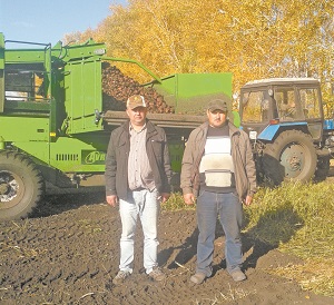 В двух хозяйствах Шадринского района завершили уборочную кампанию