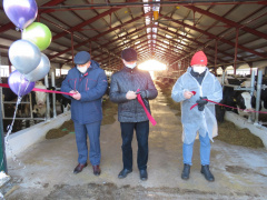 В Кировской области открыли новую молочную ферму и телятник