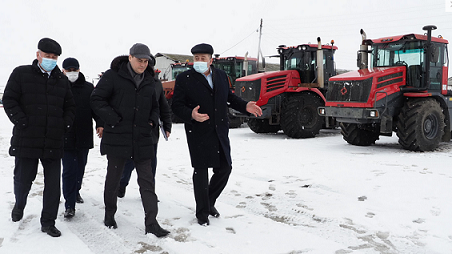 Врио главы Мордовии пообщался с аграриями Ромодановского района