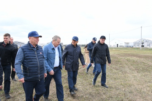 Глава Татарстана посетил Мамадышский район