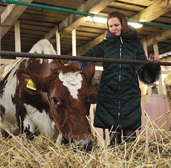 У молочного хозяйства Марии Савчиц  большие перспективы
