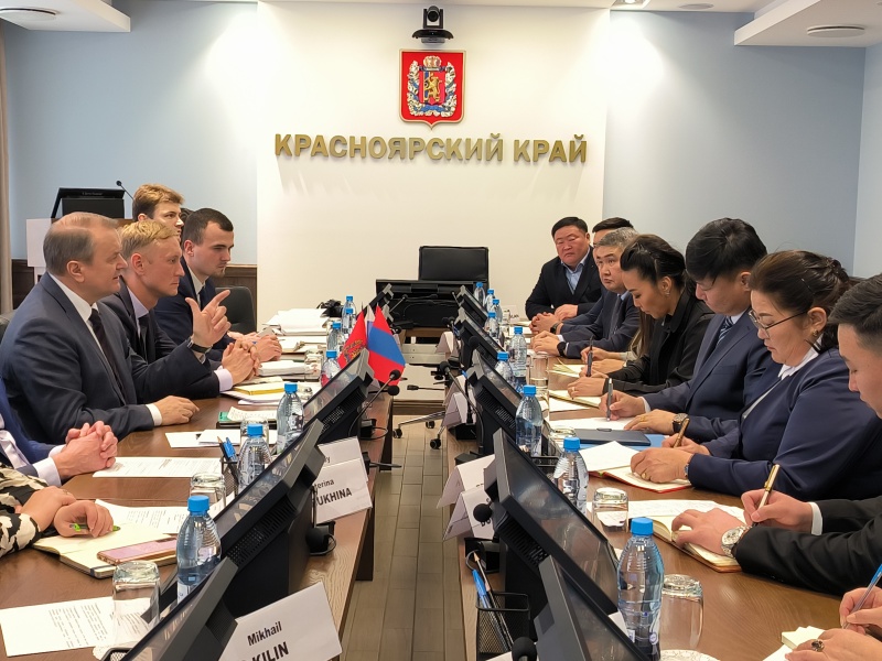 Красноярский край развивает сотрудничество с Монголией