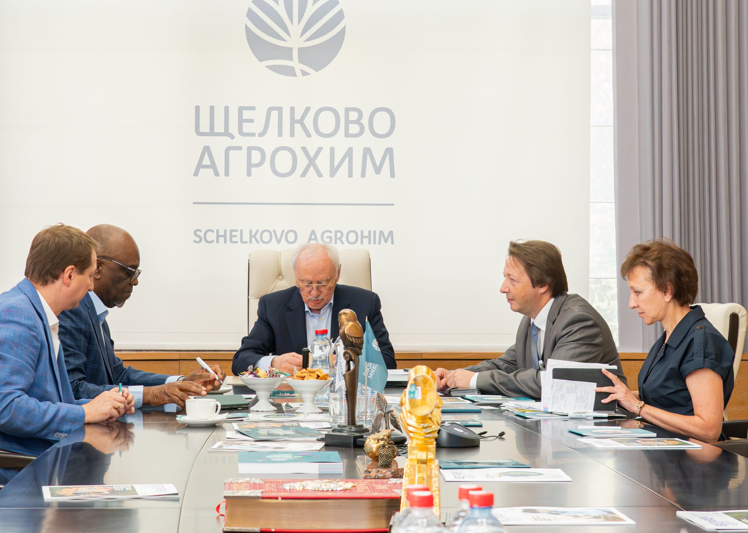 Делегация Республики Гана посетила «Щёлково Агрохим»